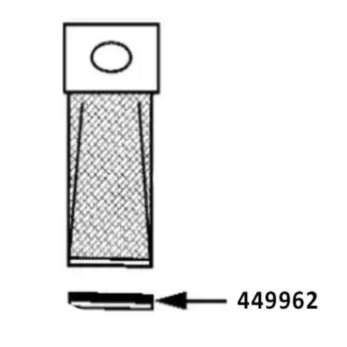 MASTERCRAFT EZ-V Cloth Filter w/elastic 449962