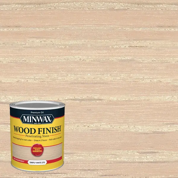 MINWAX Stain 275 Simply White 1 Quart