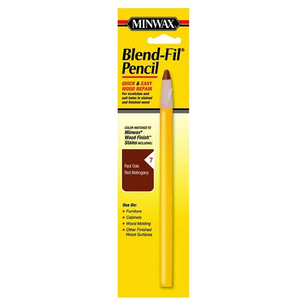 MINWAX Blend-Fil Pencil #7 Red Oak, Red Mahagany