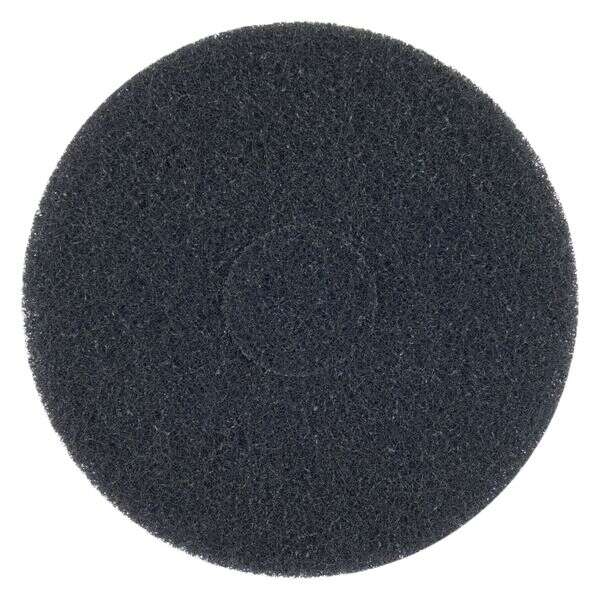 Norton NO-15" x 3/4" Black Buffer Pad 5/cs 54225
