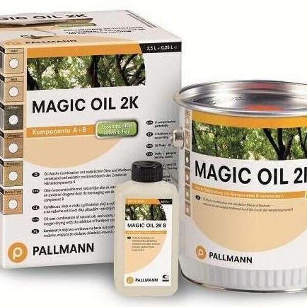 Pallmann Magic Oil 2k Color Dark Brown 1 Liter must ship with MO2KHARDENER PART B