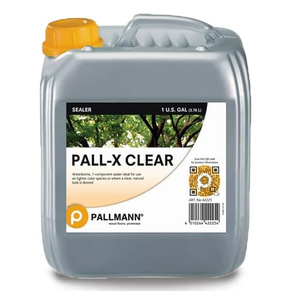 Pallmann Waterbase clear PALL-X Clear Ideal for use on lighter species where a clear sealer is n...