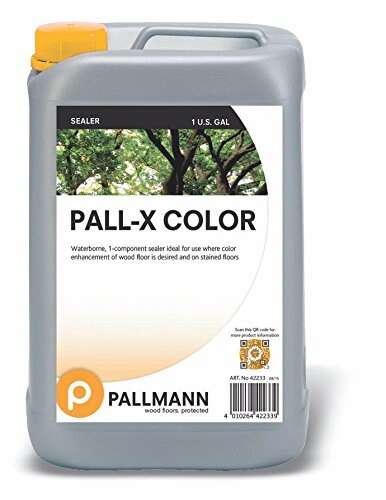 Pallmann Waterbase PALL-X Color Sealer - where color enhancement is desired 1 Gal