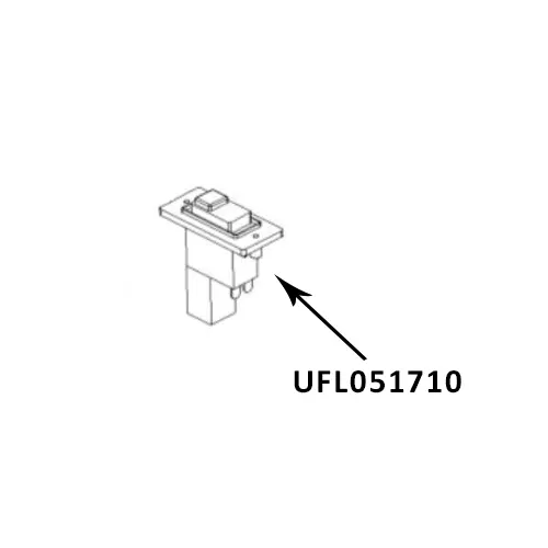 Pallmann Wolff turbo stripper / scraper self propelled built-in switch assemby 115V 051710