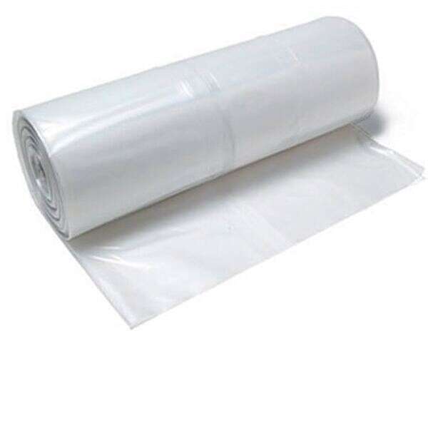 PLASTIC Poly Sheeting 6 Mil Underlayment 20' x 100', 2000 Ft. Per Roll