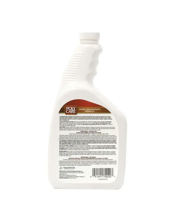 PolyCare Hardwood Floor Super Concentrate Cleaner - 32 Fl Oz