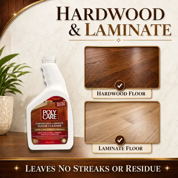 PolyCare Hardwood Floor Super Concentrate Cleaner - 32 Fl Oz