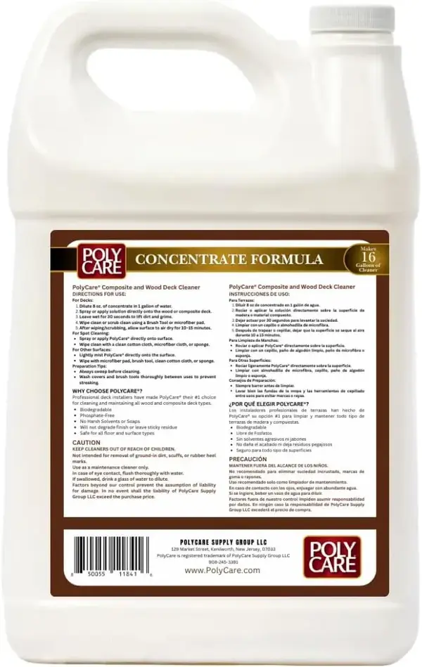 PolyCare PolyCare Deck Cleaner Concentrate