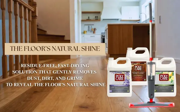 PolyCare Hardwood Floor Cleaner Refill (FRESH SCENT)- 128 fl oz