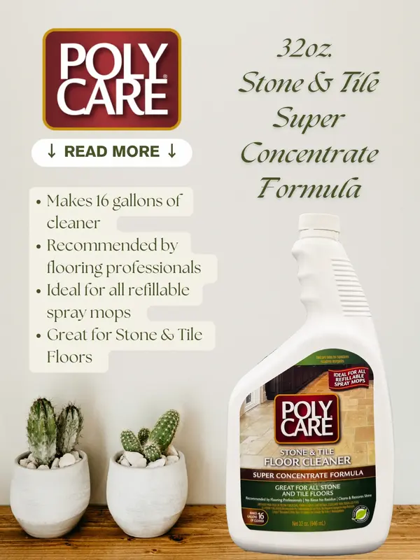 PolyCare Stone & Tile Floor Cleaner Super Concentrate - 32 Fl Oz