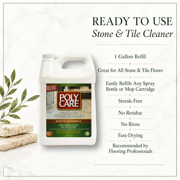 Polycare Stone & Tile Floor Cleaner Refill - 128 fl oz