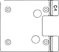 POWERNAIL 200 250 Plate C-1 09-200-4001