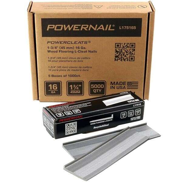 POWERNAIL 1 3/4' 16 GA. Powercleats 5,000CT (Black Box)