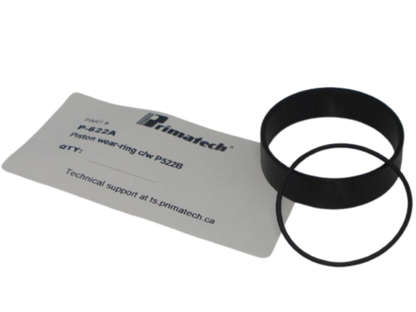 PRIMATECH P-250 Piston Wear Ring. (black seal around piston)