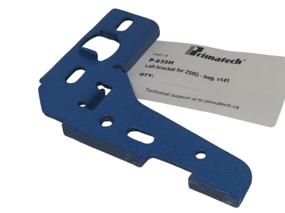 PRIMATECH P250 Gym Left Bracket (Blue) New Style