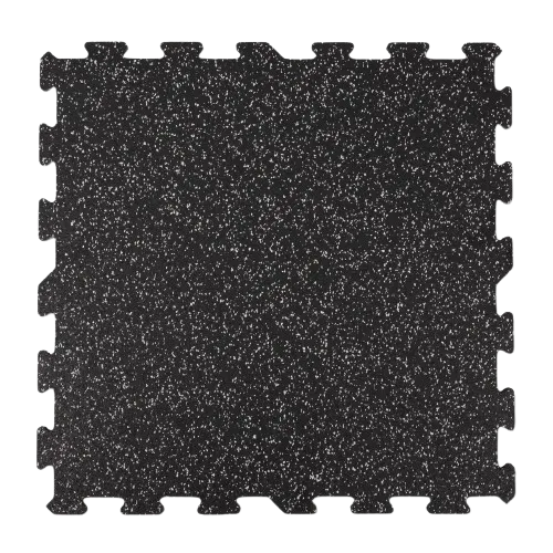 RUBBER FLOORING Pliteq Puzzle Rubber Floor - 15% Ocean Blue - 5mm (3/16") x 2' x 2' , 36sf/Box
