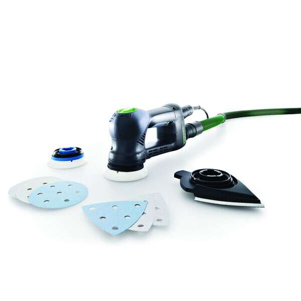 SAWS Festool 571823 RO 90 DX includes (1) Edge Protector (1) Plug-it Power Cord..(1) StickFix Soft Ro...