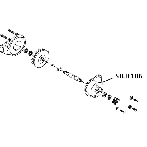 SILVERLINE Pro 8 fan housing