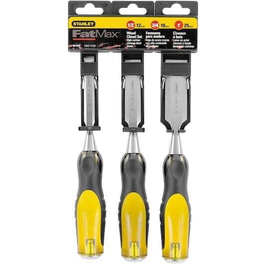 Stanley 16-970 FatMax Short Blade Chisel Set 3-Piece