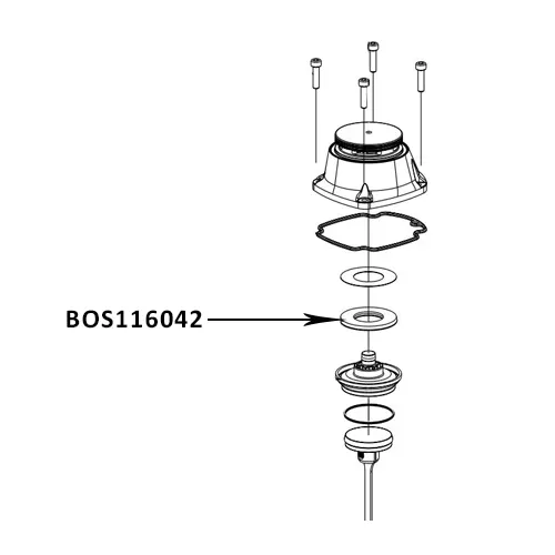 STANLEY BOSTITCH N 62FN head valve seal NOTE part being discontinued116042
