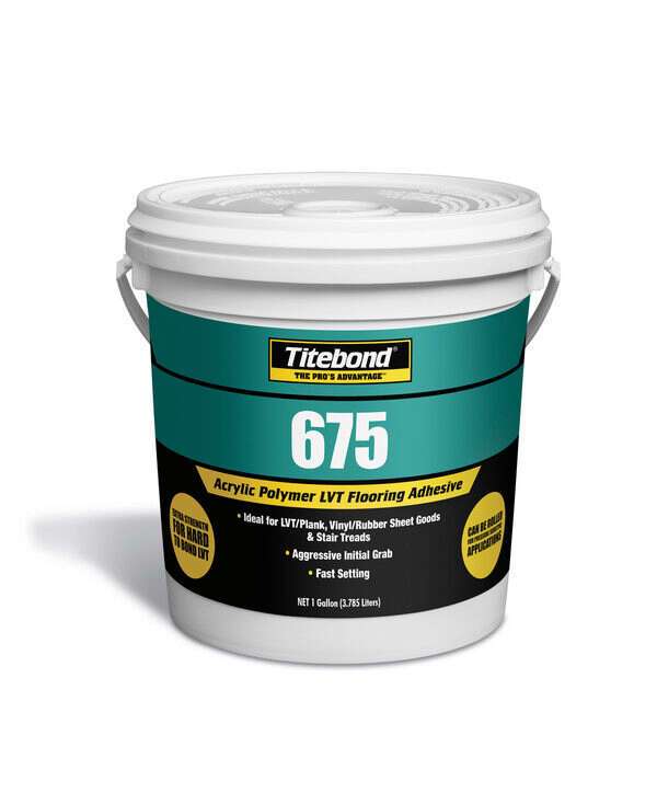 TITEBOND 675 Resilient Flooring Adhesive 4 Gallon Pail