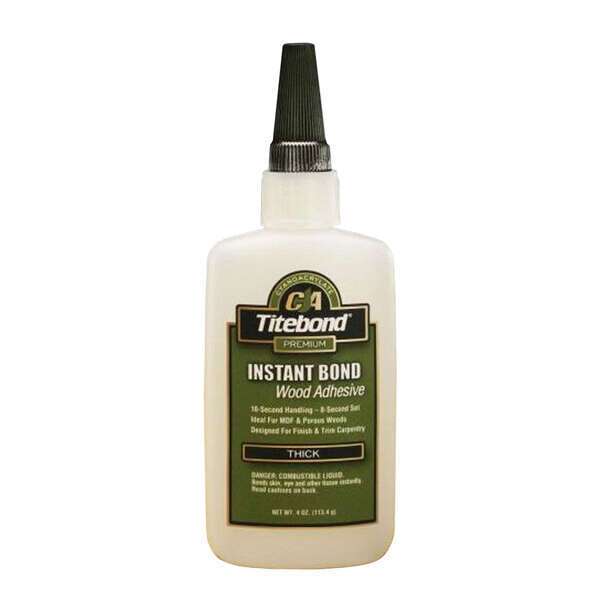 TITEBOND 6222 Instant Bond Wood Adhesive Thick 4 oz 6222