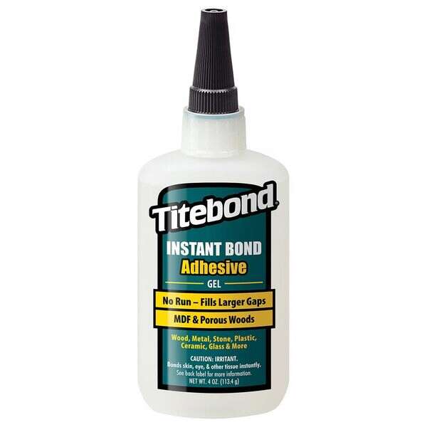 TITEBOND 6232 Instant Bond Wood Adhesive Gel 4 oz 6232
