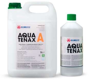 VERMEISTER Aqua Tenax Sealer - Two Comp Clear Non-Yellow WB Sealer #506630 - 1 Gal