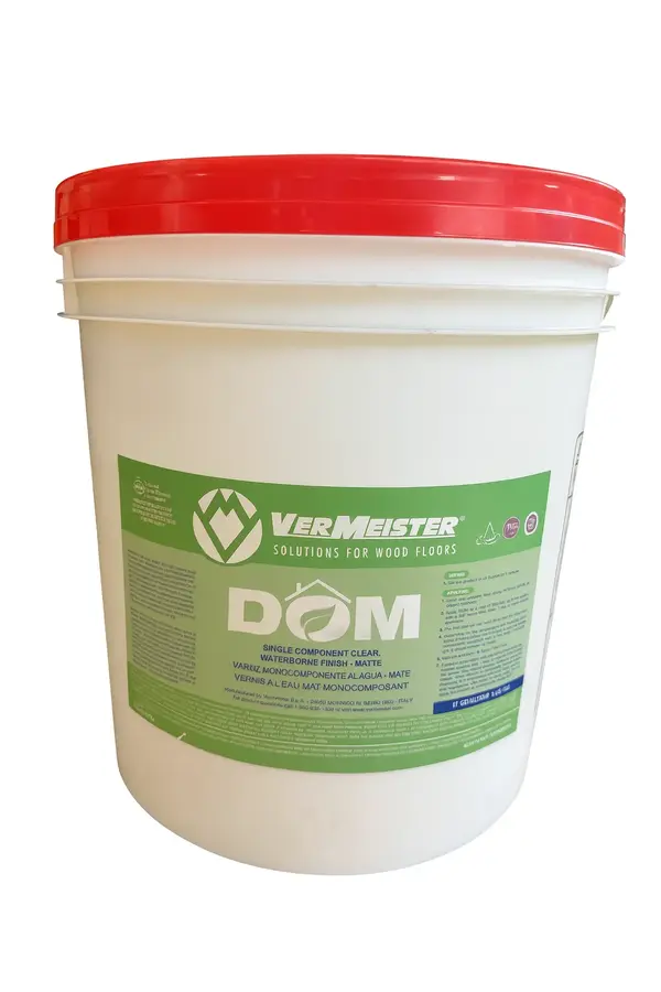 VERMEISTER Dom Waterborne Extra Matte Finish 1-component #506742 - 5 Gal