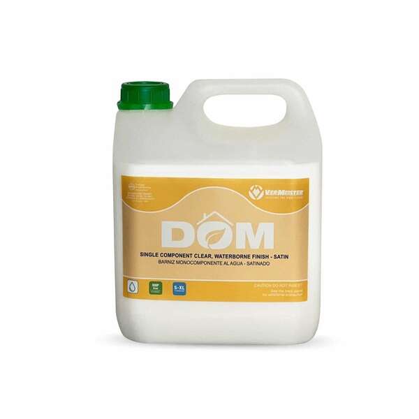 VERMEISTER Dom Waterborne Semi-Gloss Finish 1-component #506666 - 1 Gal