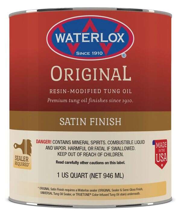 WATERLOX Tung Oil Satin 1 QT