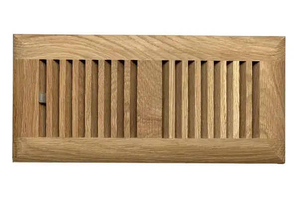 WHITE OAK WV-Unfinished White Oak Wood Vent 4 x 10 Drop In