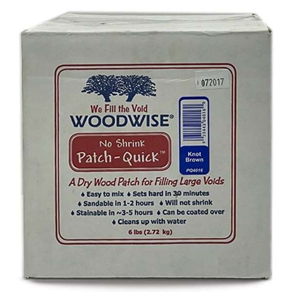 WOODWISE Knot Brown Patch Quick Wood Filler 6 Lb. Bag