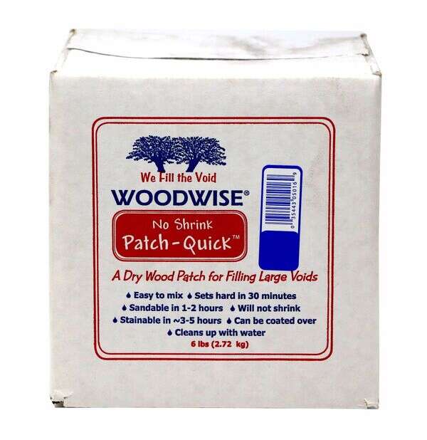 WOODWISE Red Oak Patch Quick Wood Filler 6 Lb. Bag