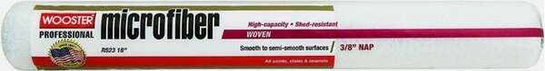 WOOSTER R523 18" Microfiber Roller 3/8" Nap