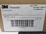 3M-Resinite 7'x5/16 Paper Edger Disc Grit 50 100 per box 20995