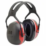 3M Hearing Protector PELTOR Ear Muffs Red/Black X3A 90561