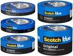 3M-2090 1' X 60' Blue Masking Tape