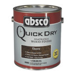 ABSOLUTE COATINGS Absco-Ebony Classic Wood Stain 1 Quart