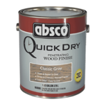 ABSOLUTE COATINGS Absco-Classic Grey Classic Wood Stain 1 Quart 30724