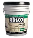 ABSOLUTE COATINGS LNL-Absco Clear 1K Grand 1 Comp Semi Gloss 5 Gal Pail