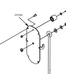 American Sanders Floorcrafter CORD HOLDER ASSEMBLY 10155A