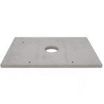 American Sanders OBS-18 aluminum metal plate only does not include grip face or bumpers old # 20901A 29931A