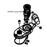 American Sanders Epoch 110 complete motor new item # AS040100 was old # AS024000