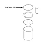 American Sanders AVAC 26 filter to lid gasket TMB401051