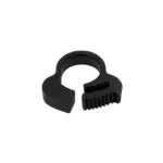 BASIC Plastic hose Clamp 15/32", Dbl Snap Grip E11973