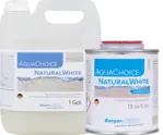 BERGER SEIDLE BS-Aqua Choice Natural White Flat, 1 Gal PLUS 13oz HARDENER - FINI-10310 & 10311