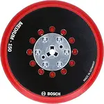 BOSCH RSM6045 6" Multi Hole Medium Red Hook & Loop Backing Pad GEX33-6N