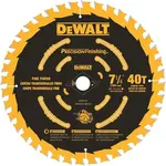 DEWALT DW3594 7 1/4 x 40T Precion Finish Saw Blade