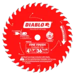 DIABLO 4 3/8 X 36 ATB Cordless Trim Saw Blade with 20mm Arbor D0436X